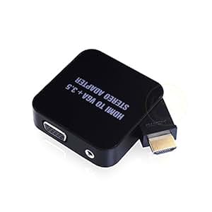 德国Leicke莱克 HDMI转 VGA 高清视频HDMI输