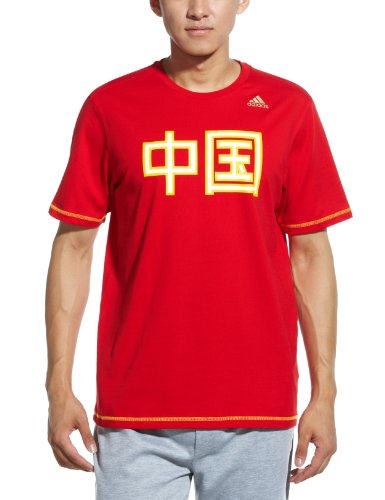 adidas 阿迪达斯 国家队系列 中国短袖T恤 男式