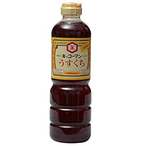 KIKKOMAN龟甲万酿造淡口酱油(烹饪用)750m