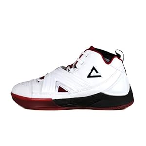 09新款 詹姆斯七代黑白红色篮球鞋 冲冠促销小