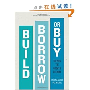Build, Borrow, or Buy: Solving the Growth Dilemma