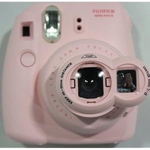 士一次成像拍立得mini8 s专用自拍镜 近摄镜 (粉