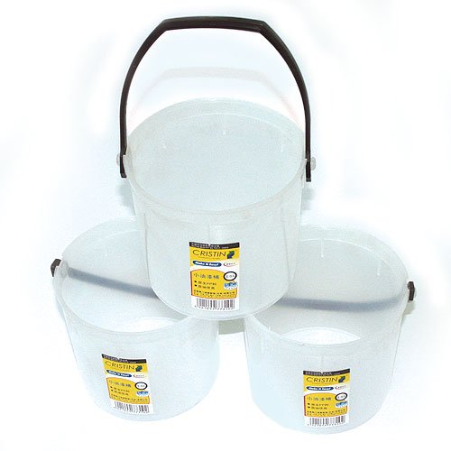 克里斯汀1.5L塑料小油漆桶(3只装)图片\/大图(7