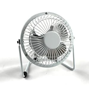 ii 纯金属4寸超静音车载电扇12v\/USB小风扇通