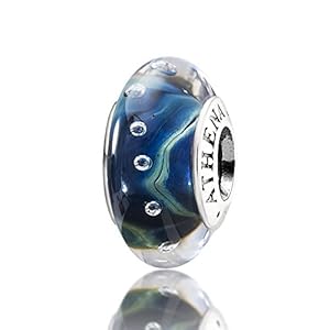 ATHENAIE 雅典娜 925银芯管意大利Murano G