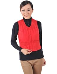 MAQILUN 玛奇伦 <em>冬</em>款 <em>女款</em>宽肩羽绒<em>马甲</em> <em>马夹</em>