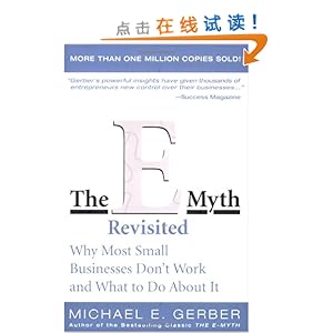 The E-Myth Revisited: Why Most Small Businesses Don't Work and What to Do About It