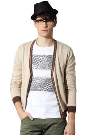 Mark Fairwhale <em>马克华菲</em> 男式 针织<em>开衫</em> 71314