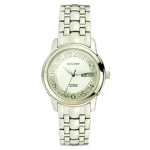 瑞士 GOLDEN 古尊自动机械蓝宝石男表 6017