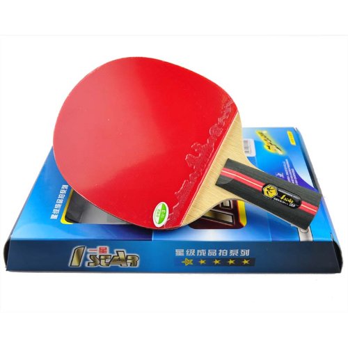 729 一星乒乓球拍\/经典成品拍 双面反胶 送拍套