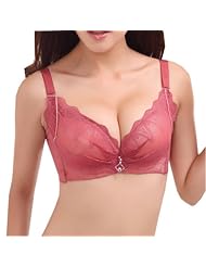 <em>诗莲娜</em> 花边蕾丝侧收防走光内衣 聚拢上托小胸