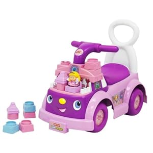 Fisher- Price 费雪 砌与乐发声童车-玩具-亚马逊