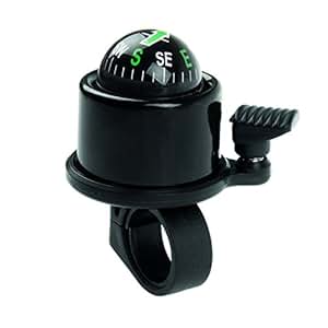 M-Wave Aluminum Compass Bicycle Bell, Blac