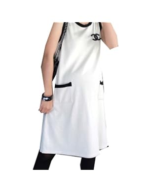 韩国JJ 孕妇装 韩版孕妇裙之香奈儿黑白配清爽