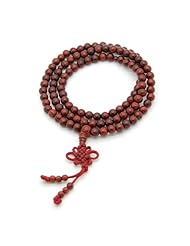 丽石坊 108颗星玉菩提佛珠手链项链6mm 润玉