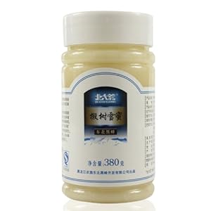 北大荒蜂蜜 东北特产黑蜂椴树雪蜜380g(新旧包