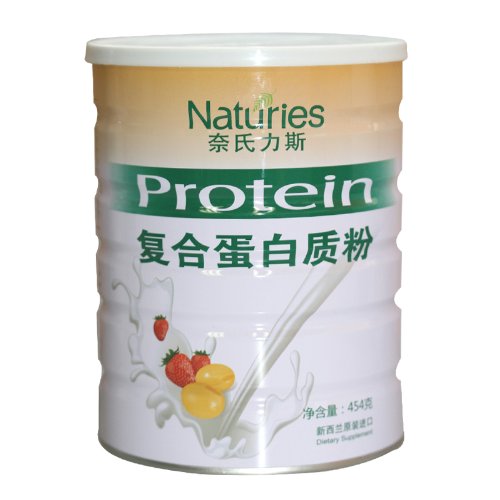 Naturies奈氏力斯复合蛋白质粉454g\/桶:亚马逊