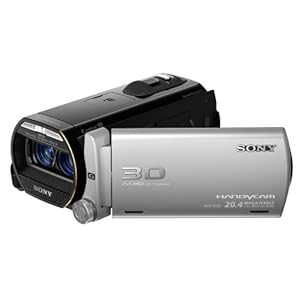 SONY 索尼 HDR-TD20E/S 3D高清数码摄像机 (银色)
