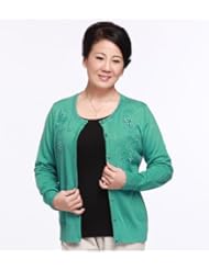 焕彩 芯羊<em>秋季</em>新款<em>中老年</em>女装 妈妈装时尚针织