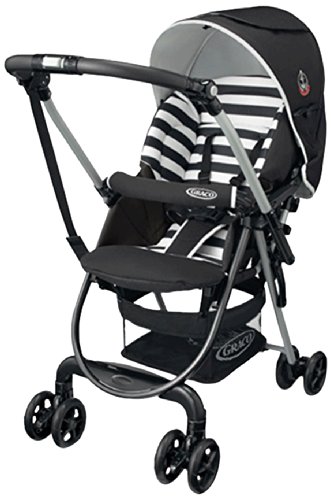 列6Y90SBKN红黑条纹双向推行 适合新生儿至