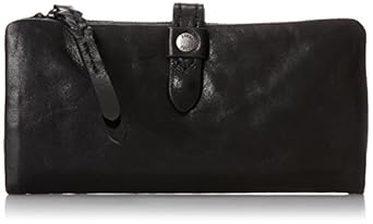 FRYE Josie 钱包 按扣 黑色 单一尺寸: 亚马逊中