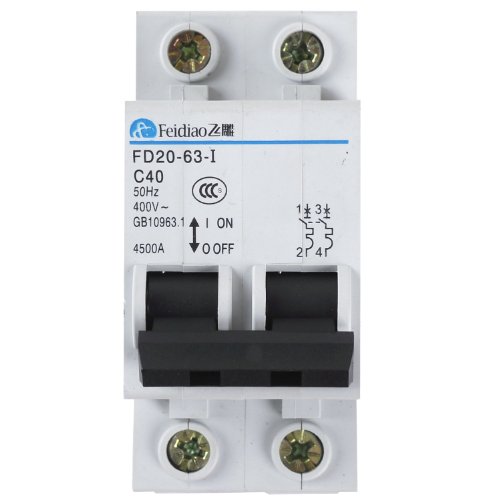 feidiao飞雕小型断路器 \/空开2P单级40A 电源空
