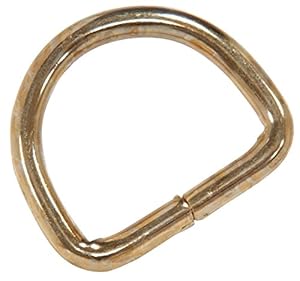 The Hillman Group 58431 3\/4-Inch D-Ring, Bra