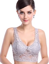 YELLAGO 伊阑果 <em>无钢圈文胸</em>薄款 性感全蕾丝