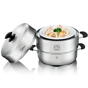Midea 美的 26cm 食品级304不锈钢 蒸锅ZG26