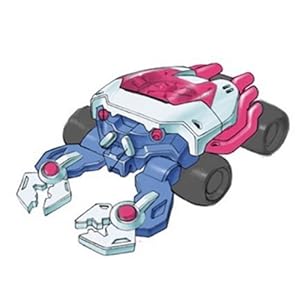 AULDEY 奥迪 机甲兽神 莉莉一代战车之寒冰雪