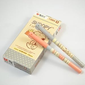 M&G 晨光 史努比全针管中性笔 13904 0.5mm