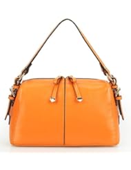 Besee佰色-2013新款油蜡皮真皮女包手提斜跨