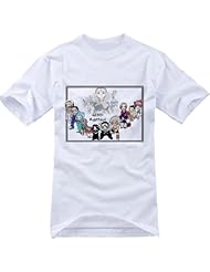 琦趣 经典收藏动漫全职猎人 滑板 插肩纯棉短袖