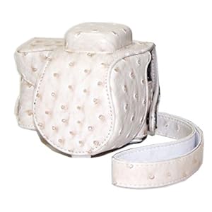 -登品for 索尼NEX-5T NEX-5R短焦相机套(鸵鸟