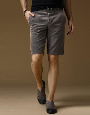 PINLI 品立 夏季时尚<em>灯芯绒</em>休闲裤<em>五分裤短裤</em>潮