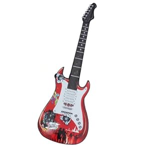 Onaic 优莱客 感应电子吉他玩具 电子音乐乐器早教电吉他 空气吉他儿童益智玩具 儿童节礼物 61儿童节 (红色): 亚马逊中国: 玩具