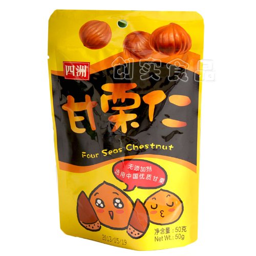 四洲 正宗香港品牌 四洲甘栗仁50g 即食板栗仁