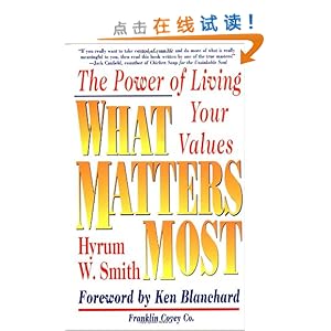 What Matters Most: The Power of Living Your Values