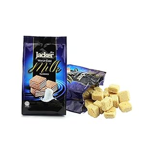 Jacker Wafer 杰克香脆方形威化酥饼干 牛奶味