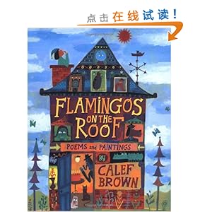 Flamingos on the Roof