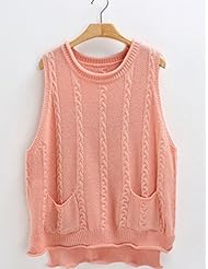 伊米特 2015秋装无袖<em>背心马甲</em>毛线毛衣<em>针织衫</em>