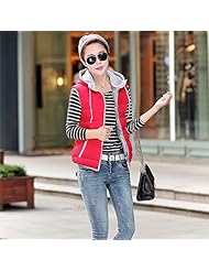 半点 新款2015年<em>短款马甲棉服</em> 纯色<em>马甲</em>外套 学