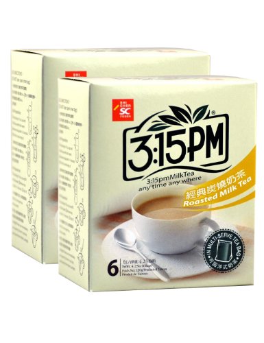 三点一刻经典奶茶(炭烧) 原产台湾 120g*2(两盒