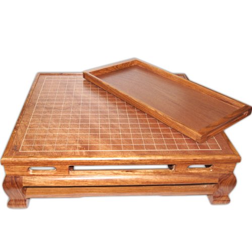 棋牌精品 紫明真 围棋套装 升级版花梨木棋盘 配