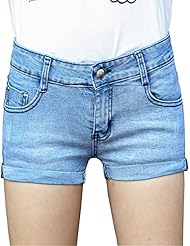 HUANER <em>2015女士</em>新款牛仔裤韩版<em>时尚</em>修身显