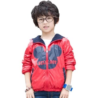 Roy 巴乐乐伊 秋冬装童装<em>男童</em>外套两面<em>穿</em>休闲