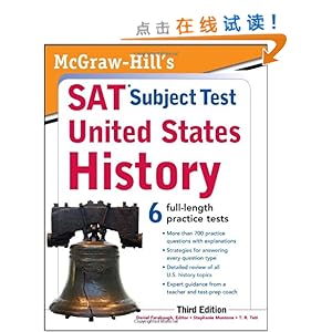 McGraw-Hill's SAT Subject Test United States History