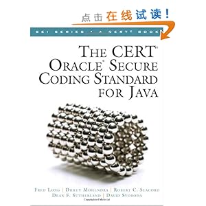 ERT Oracle Secure Coding Standard for Java\/