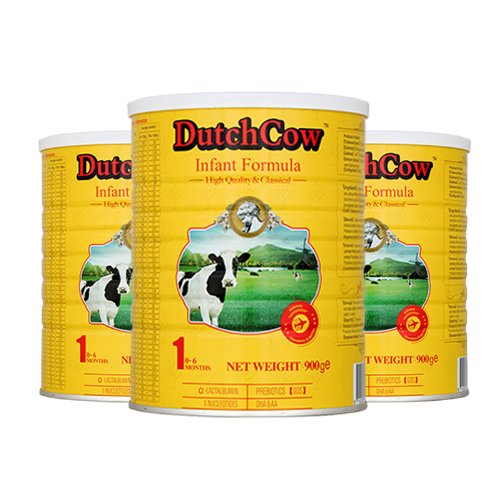 Dutchcow 荷兰乳牛原装进口婴幼儿配方奶粉 1