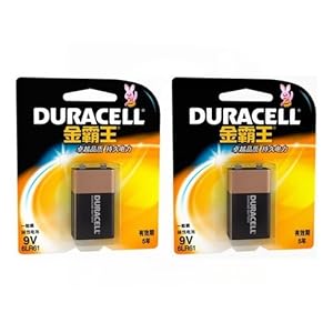 金霸王9伏电池1粒装*2-DURACELL 金霸王-价